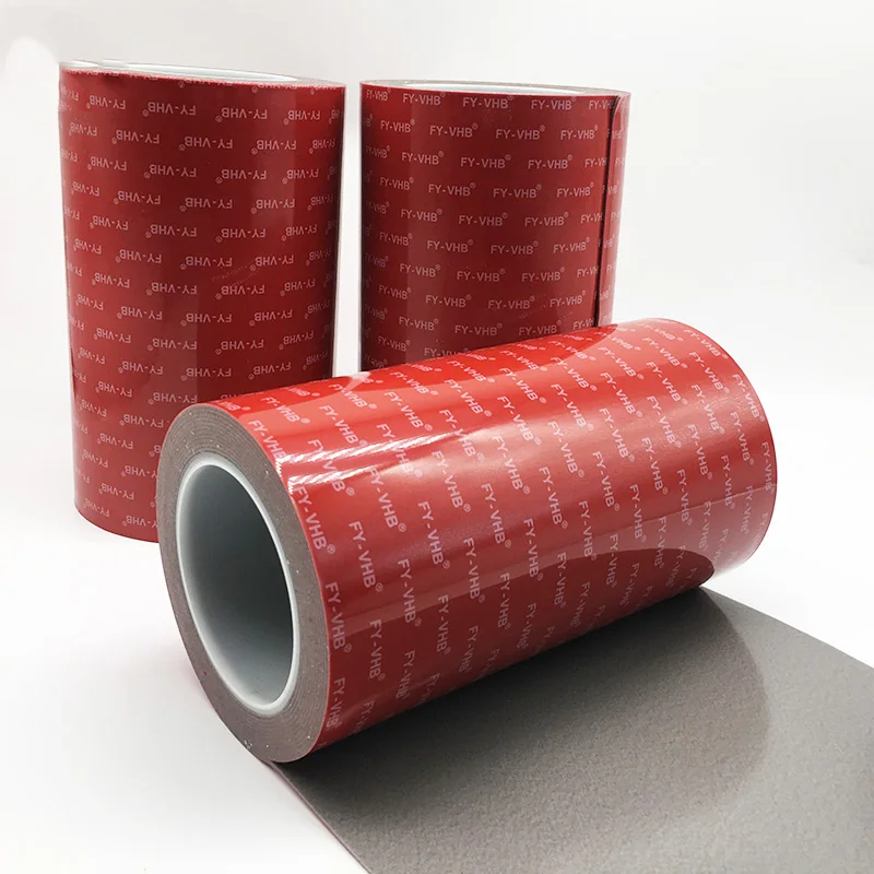 Gray Double Sided Waterproof Adhesive Tape Foam Tape Double Side 4991