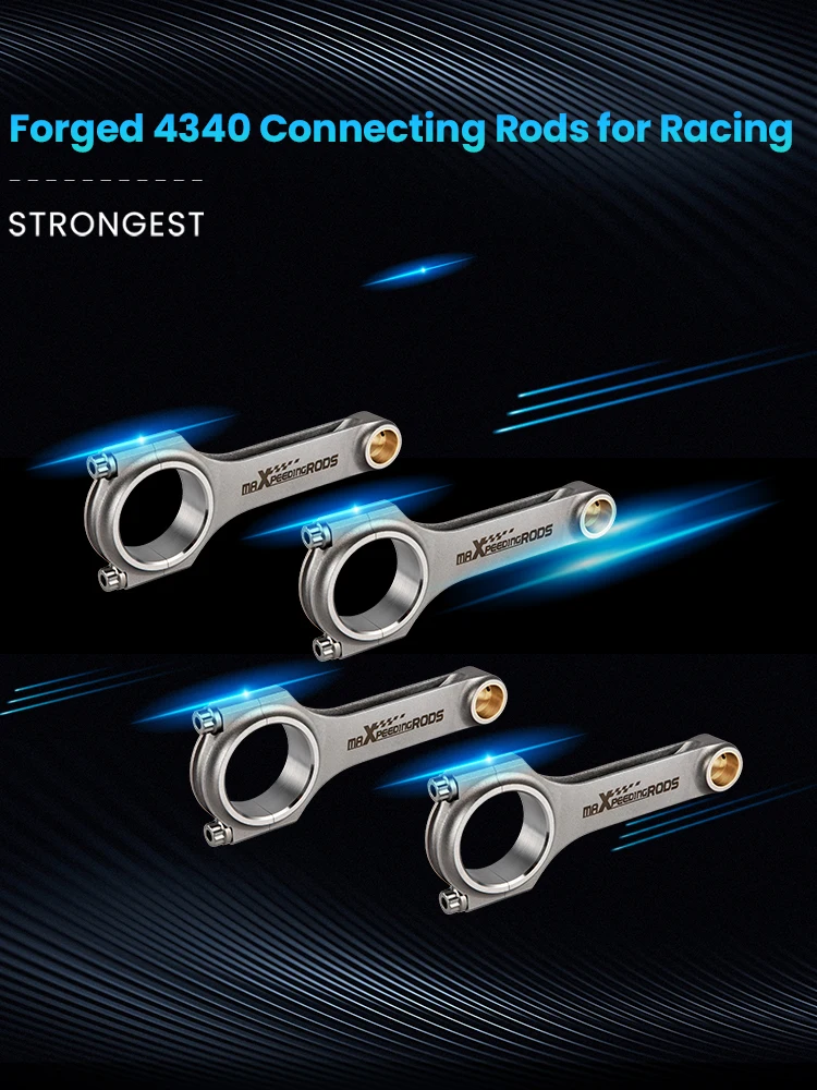 maXpeedingrods H-Beam Forged Connecting Rods Bolts For Mitsubishi Lancer Evolution X 2007-2016