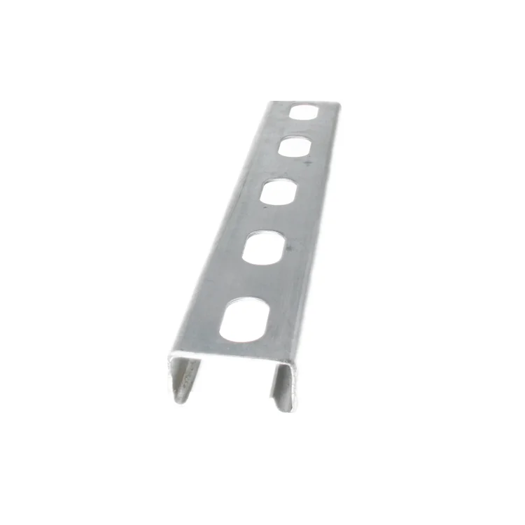 Обратно к спине Unistrut стойка с прорезью угол оцинкованного железа нержавеющая сталь Furring C канал U канал