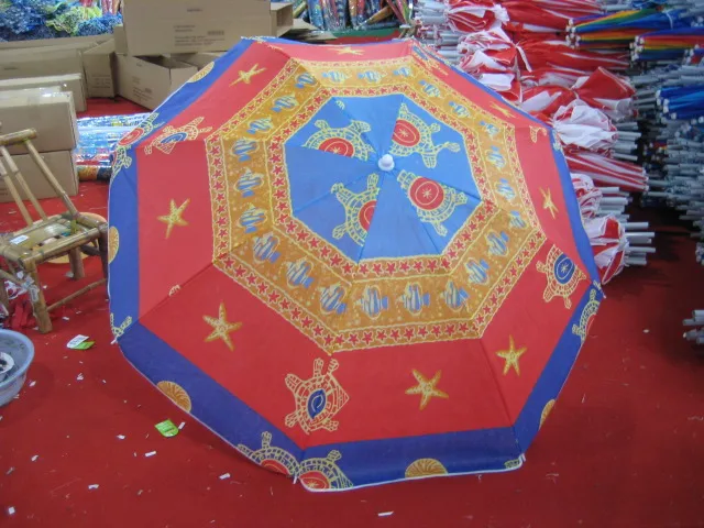 Wholesale fashion design outdoor camping portable beach umbrella