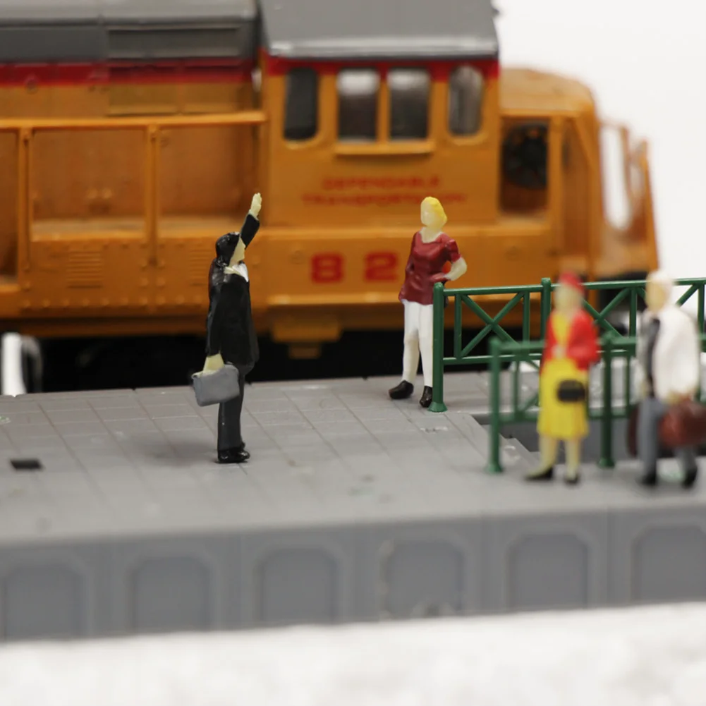 P8712x модель железной дороги раскрашенная фигурка в масштабе 1:87