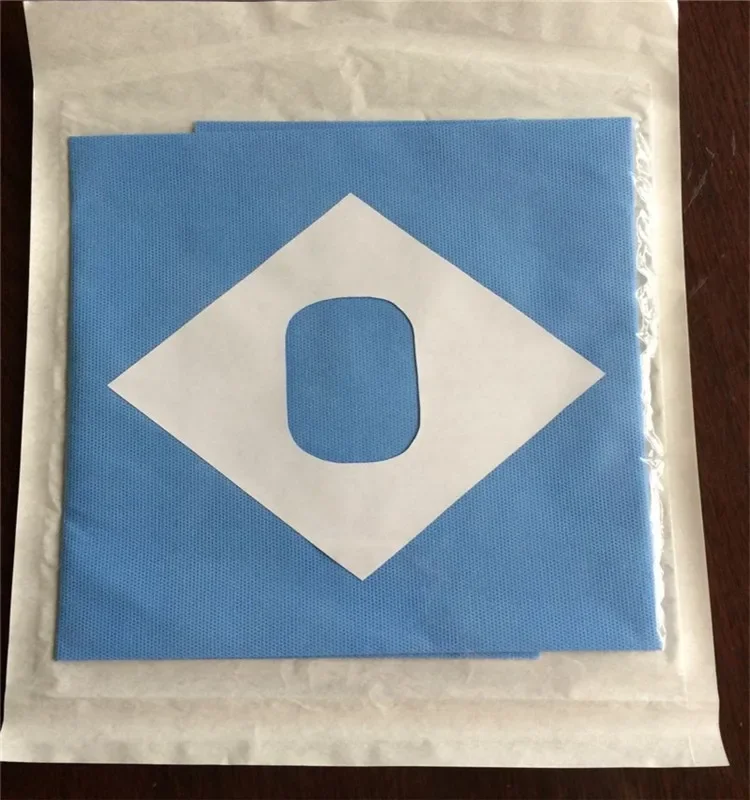 Sterile Surgical Supplies CE Certification Femoral Angiography Drape Type B Surgical Drape