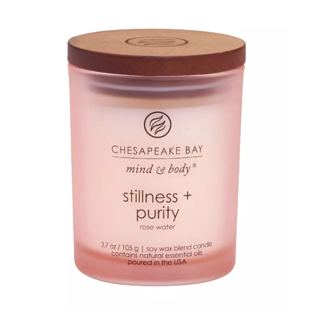 Luxury Natural Soy Candle in Frosted Glass Jar with Wooden Lid Scented Pillar Holiday Occasions-for Christmas New Year Ramadan