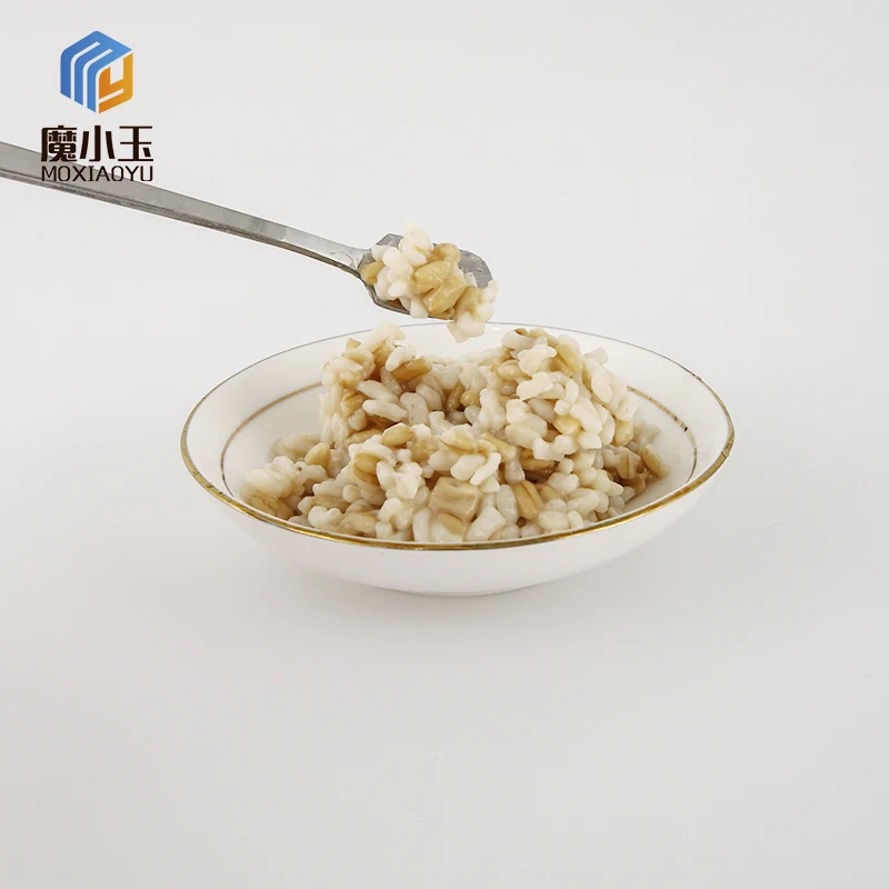 Best Price Halal Gluten Free Coarse Cereals Instant Vegetable Diet Low Carb Low Fat Content Waterless Konjac Rice