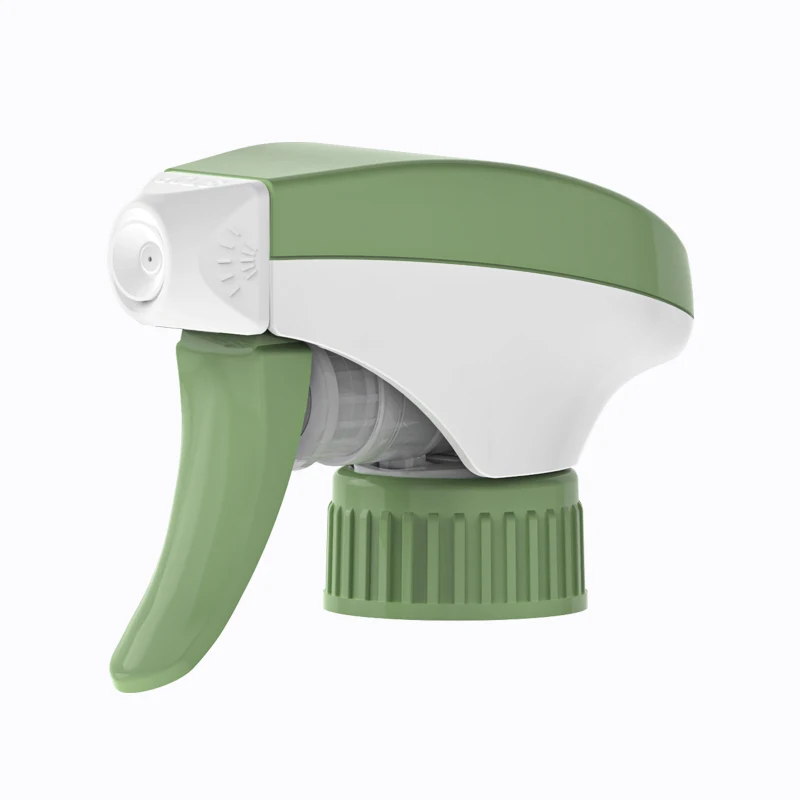 Manufacturer 24/410 Ribbed Skirt Trigger Sprayer For Cleaner Product Packaging