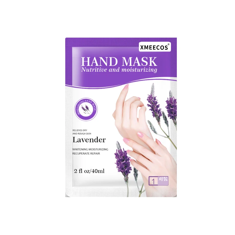 OEM Hand Mask Moisturizing Gloves Whitening Hand Spa Skin Care Anti-Wrinkle Lavender Plant Extract Peeling Hand Mask