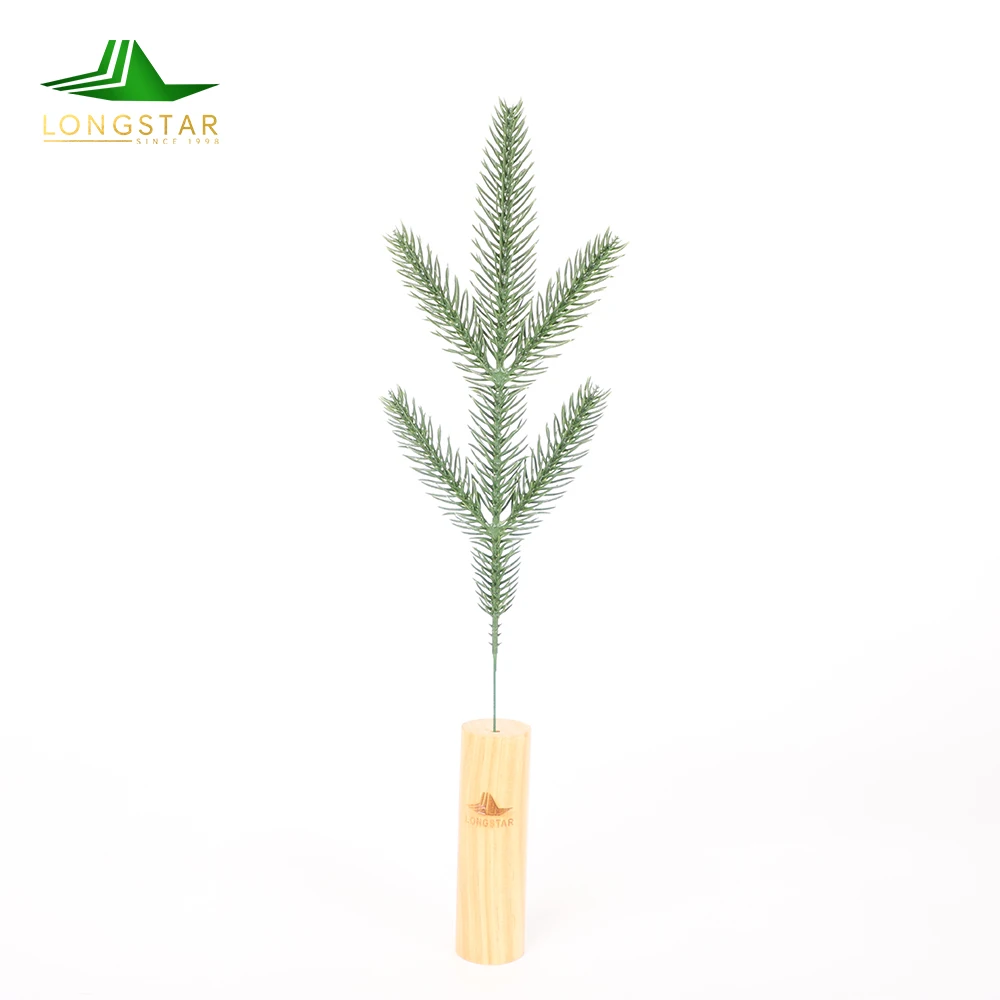 Longstar Factory Outlet  PE Branches Christmas Tree Branch For Making Wreath Garland