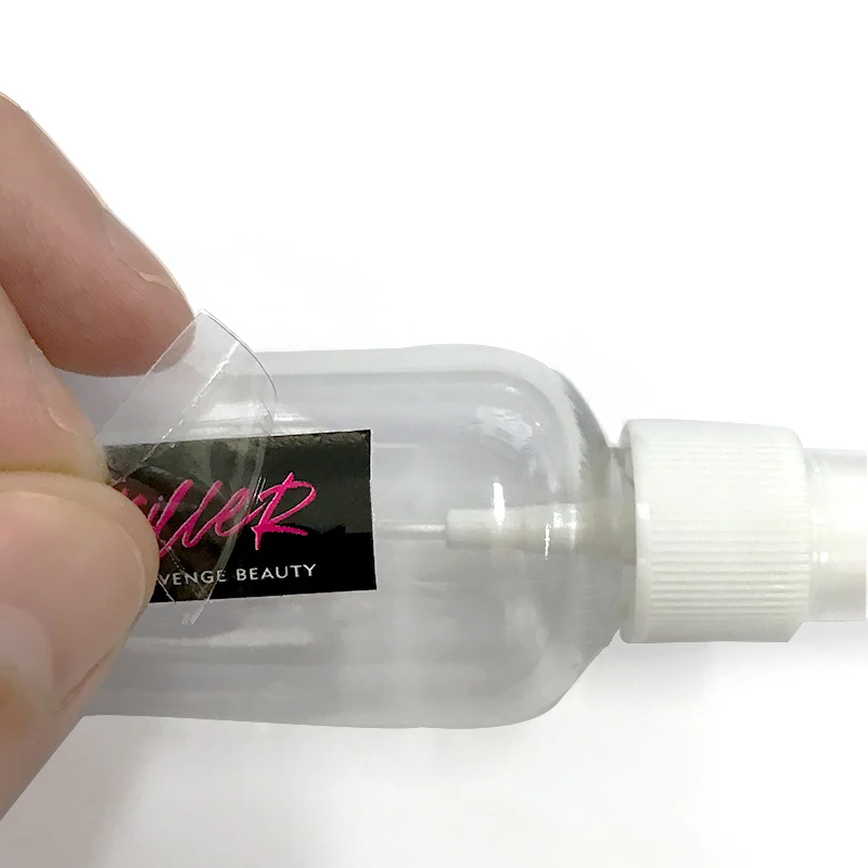 UV Transfer Stickers Custom Label Logo Pressure Sensitive Paste Cold Transfer Custom Stickers Logo