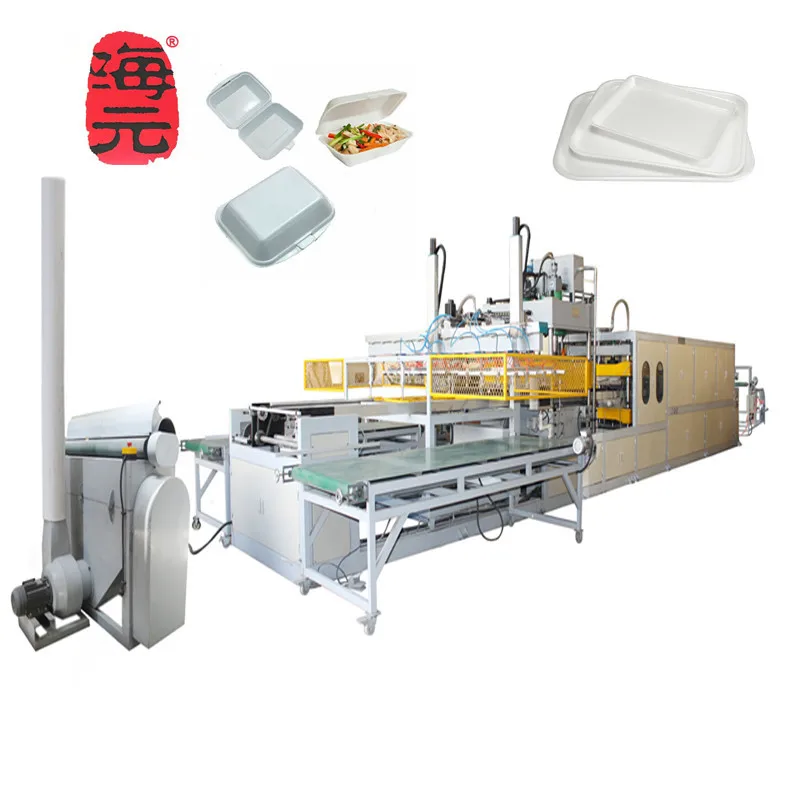 
PS foam thermocol plate/tray/dish making machine 