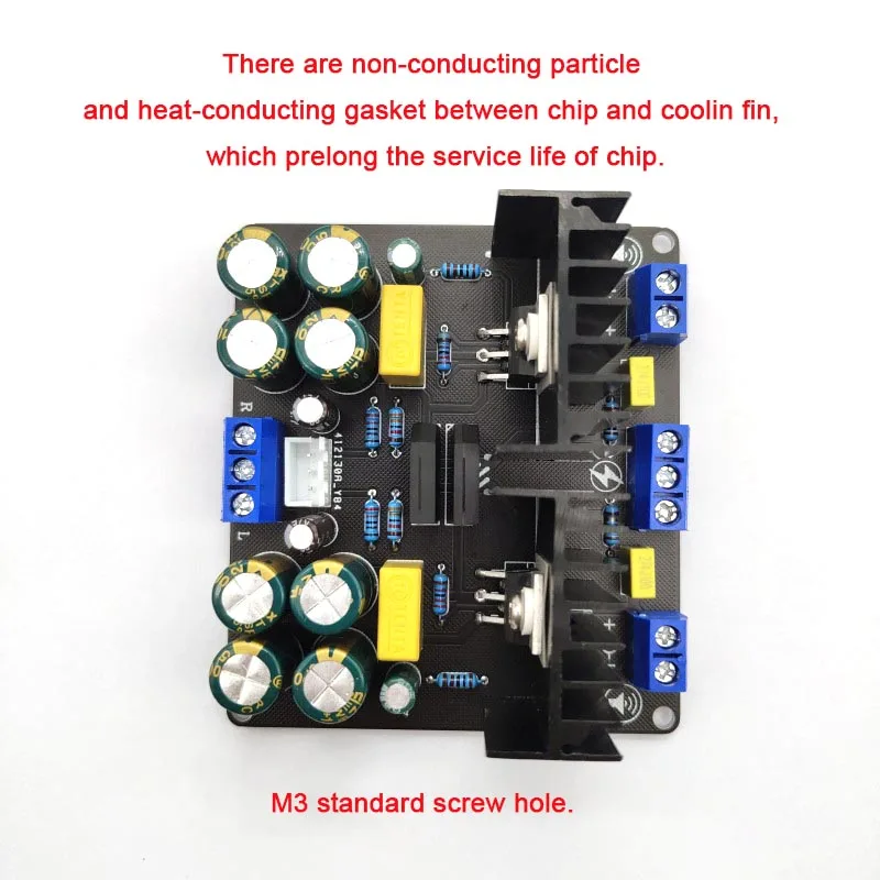 Hot sell three-channel Speaker Audio Amplifier Board LM1875 super bass 2.1 subwoofer amplifier board