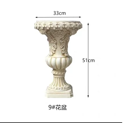 Large Outdoor Garden Concrete Flower Pot Molds for Sale Silicone Pots