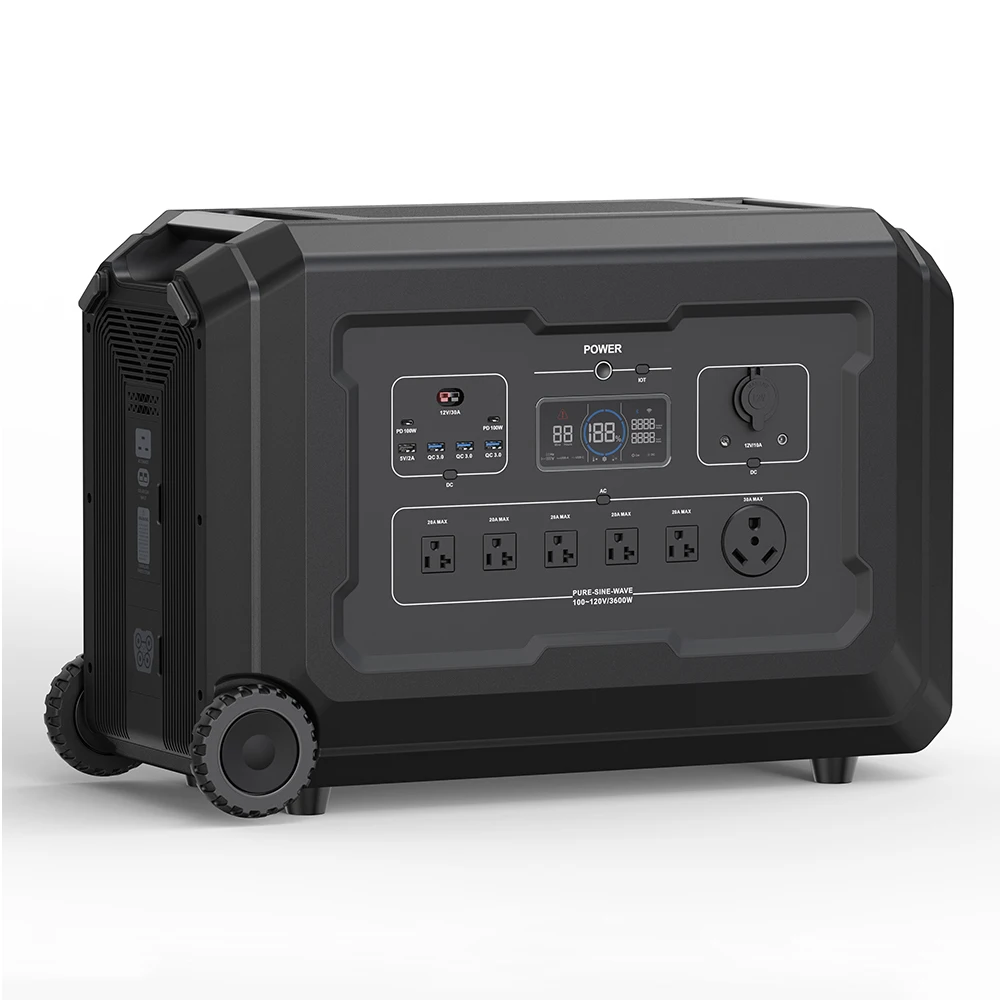SOUOP 3600 Вт Generador Solar estacin de energa 220 V солнечный генератор 220 V 110V LiFePO4 аккумулятор портативная электростанция