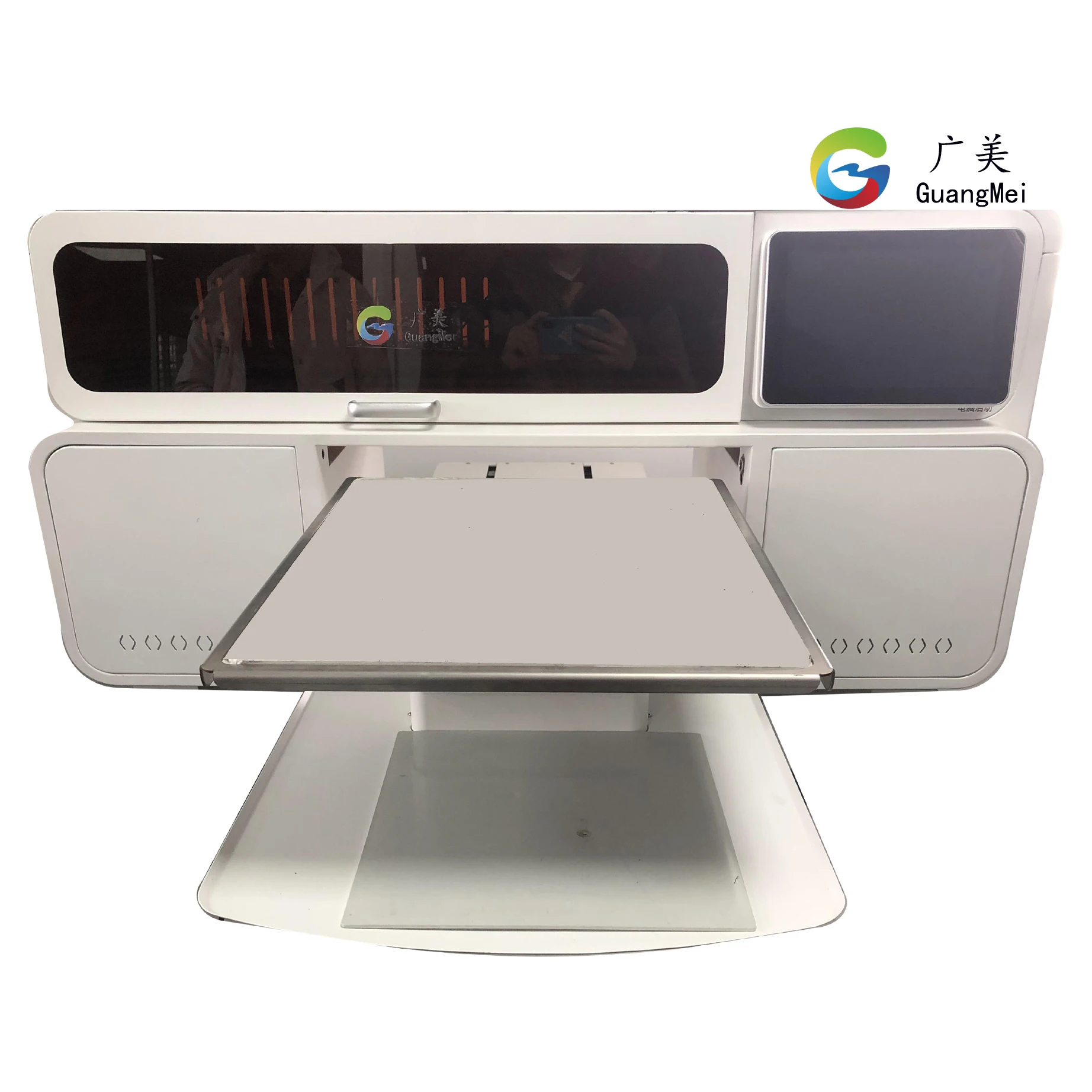 New arrival single station dtg printer t-shirt printing machine digital direct to garment 2 i3200 print head