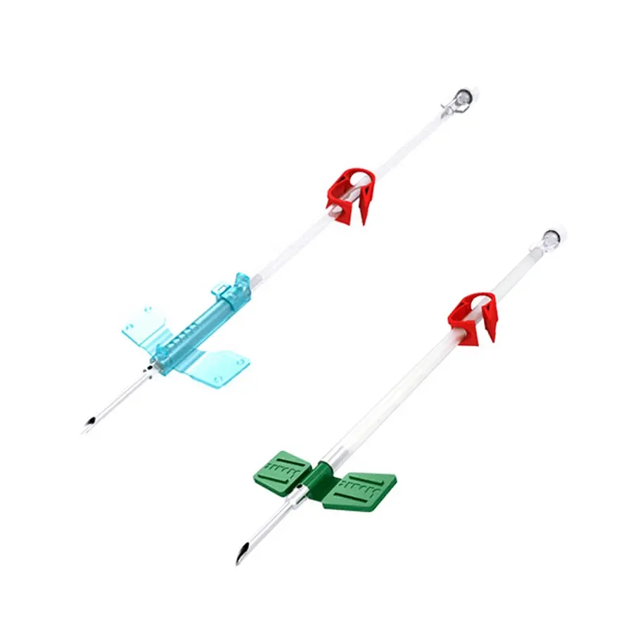 Medical Consumables AV Safety Fistula Needle Disposable Surgical Device Arterial Venous Cannula Needle Fixed Rotary Wing