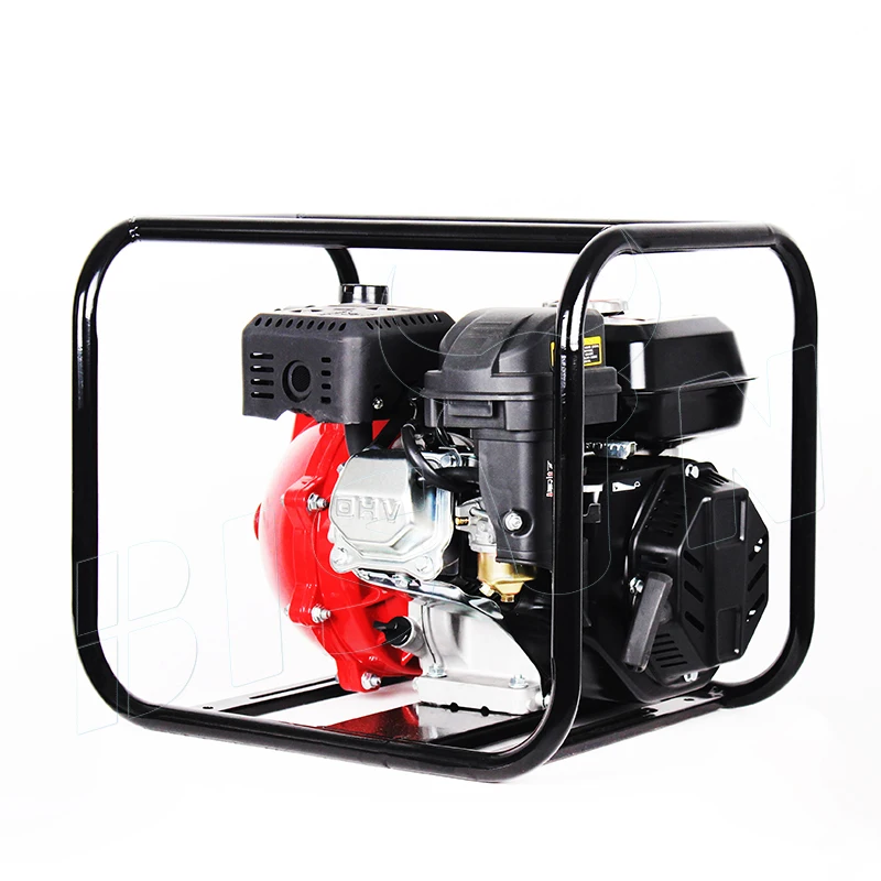 1.5 inch gasoline portable fire fighting water pump high pressure
