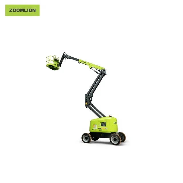 Zoomlion AWP official lift equip latest ZA14J self-propelled electric articulating boom lift