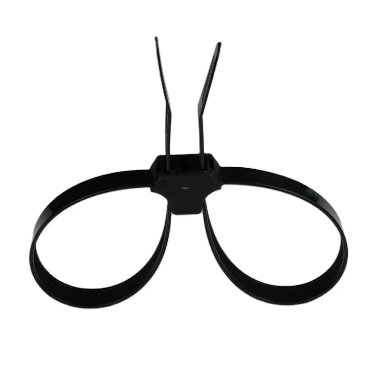 Горячая Распродажа: самое лучшее качество изготовленный на заказ наручники пластиковых кабельных стяжек этикетка