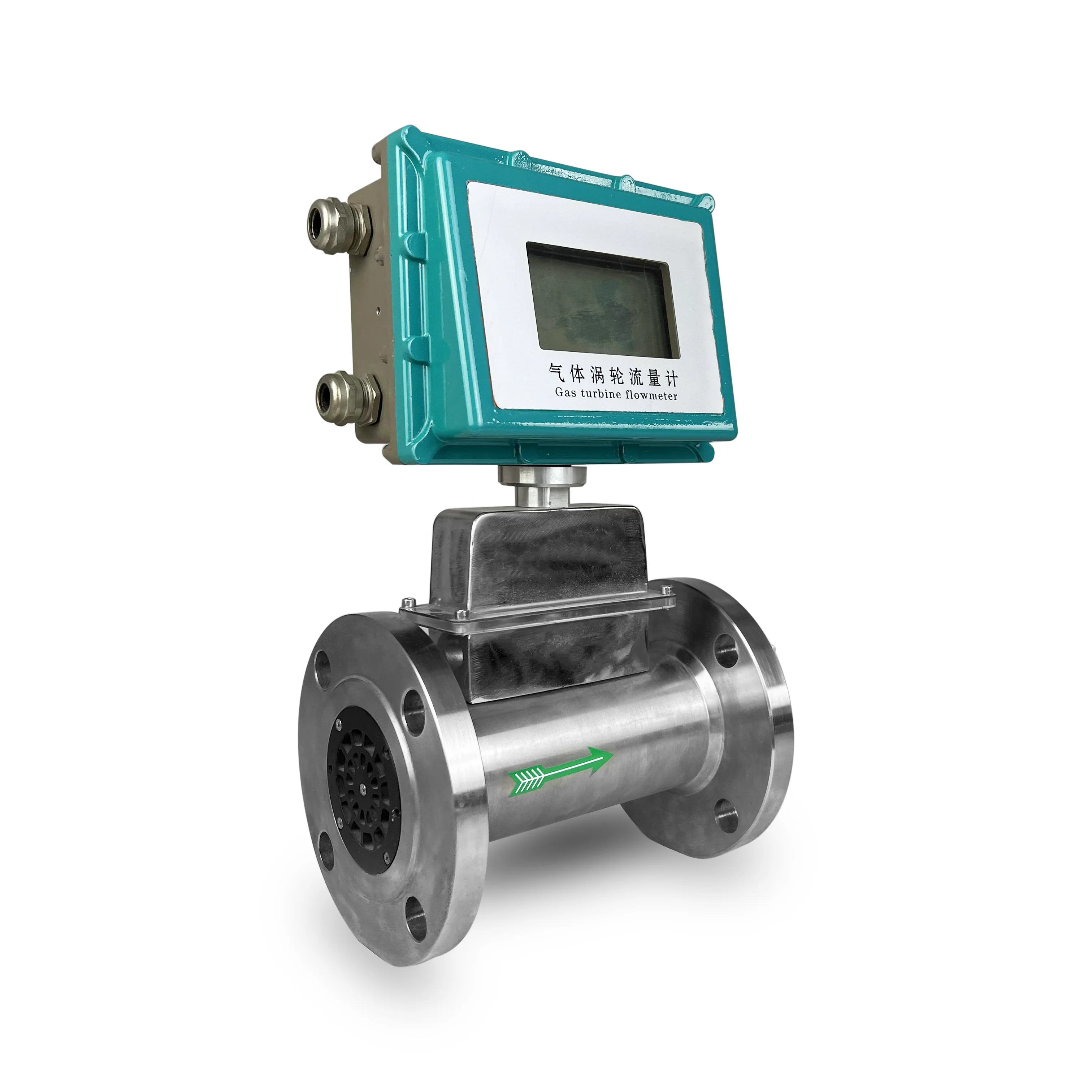 Natural Gas LPG Stainless Steel Gas Turbine Flow Meter