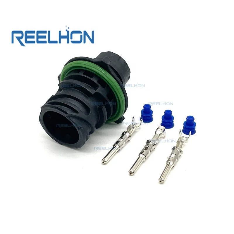 3 Pin Tyco Amp Socket Automotive Cable Circular Plug 1-967402-2 Waterproof Wire Harness Auto Connector Terminal