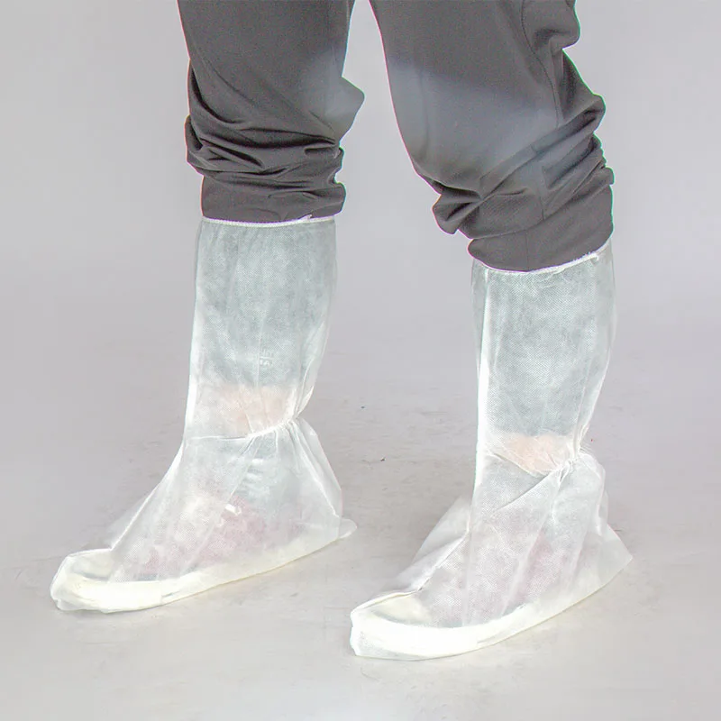Cheap Wholesale Price Disposable Boot Cover PPE White Nonwoven Dust Proof Isolation Protective