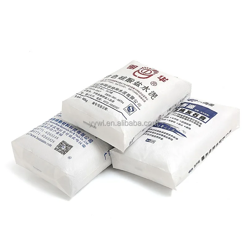 90GSM (65 + 25) 50 кг пустой мешок для мотара и гипсовых тканых мешков упаковки цемента