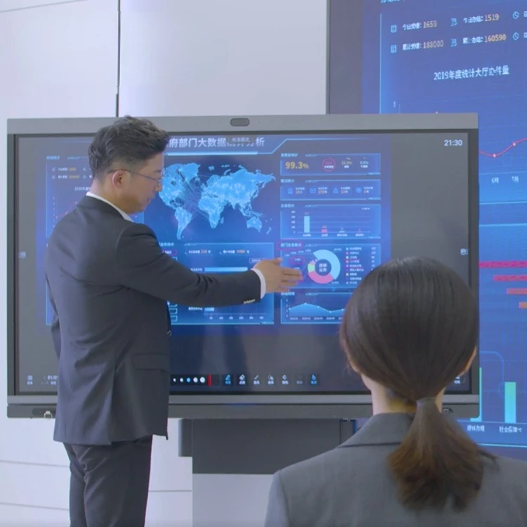 100 Inch Interactive Whiteboard Touch Screen Monitor Smart Board Factory Be Customized Direct Sales Free To Provide Solutions
