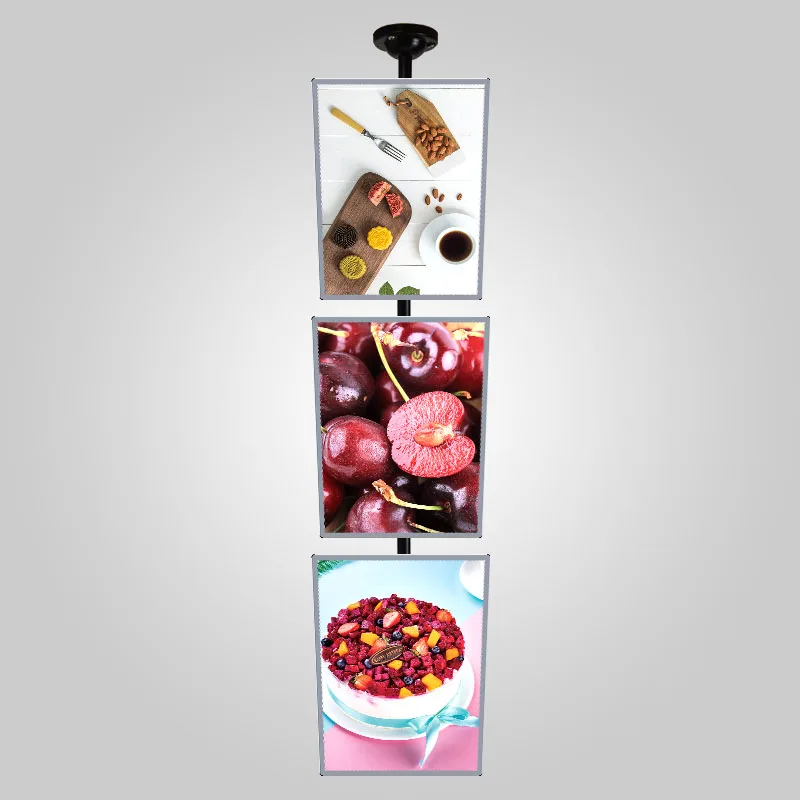 a0 light box backlit menu slim led panel  with stand