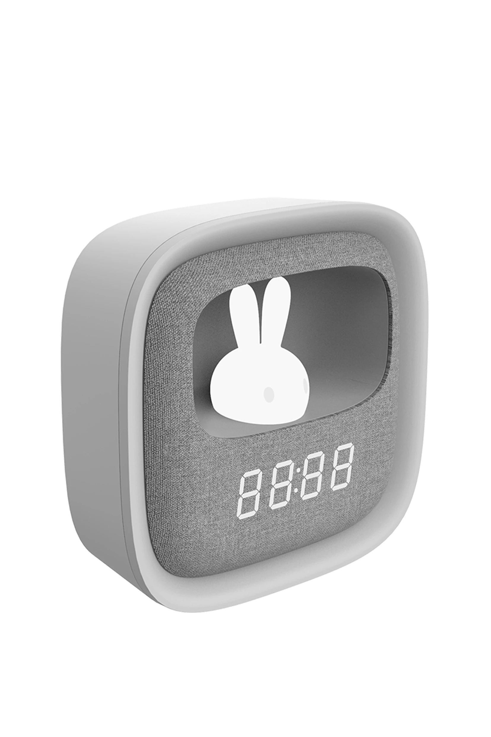 Alarm Clock Lamp Digital Clock with Rabbit Night Light