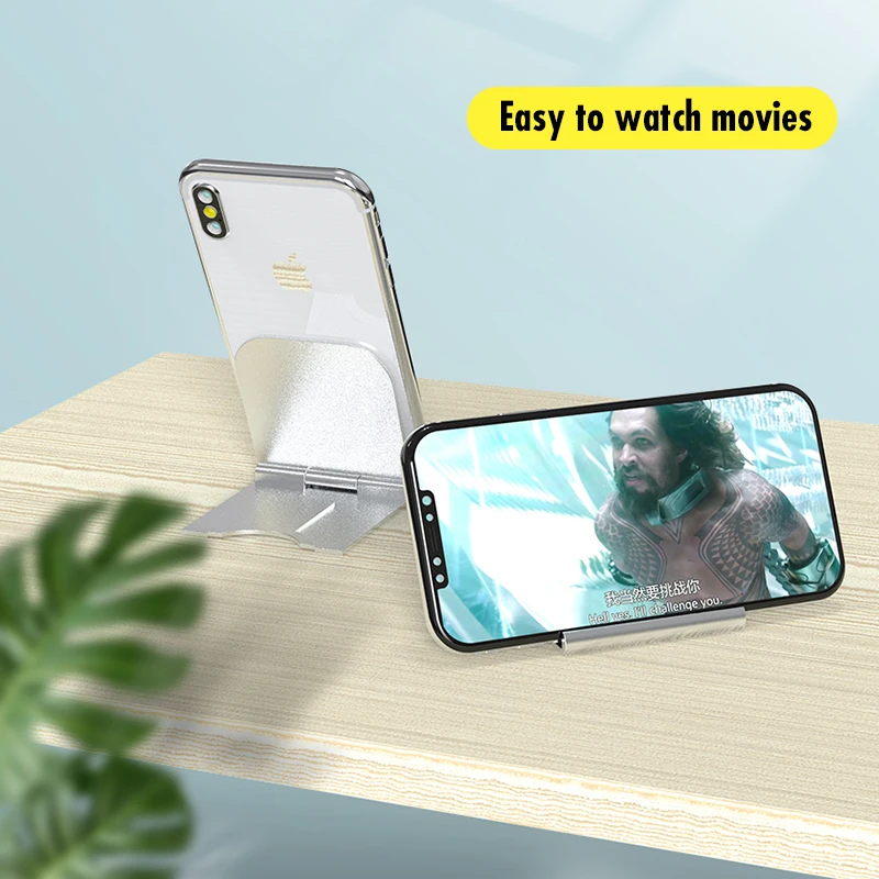 Universal For Mobile Phone Support Bracket 180 Degree Adjustable For CellPhone Tablet Desktop Phone Holder Stand