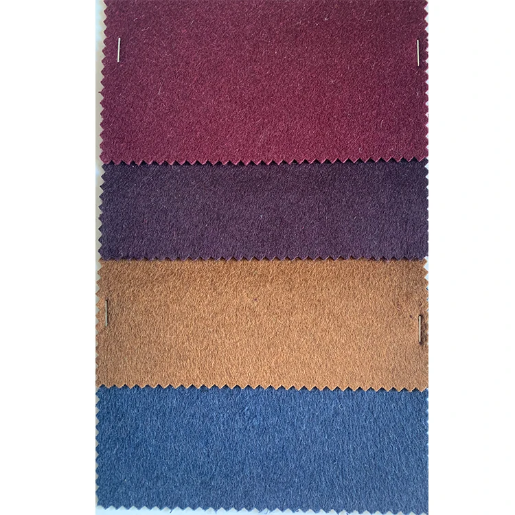 High Grade Colorful Checks Tweed Double Face Strip Plaid Wool Fabric For Suit Casual Suit