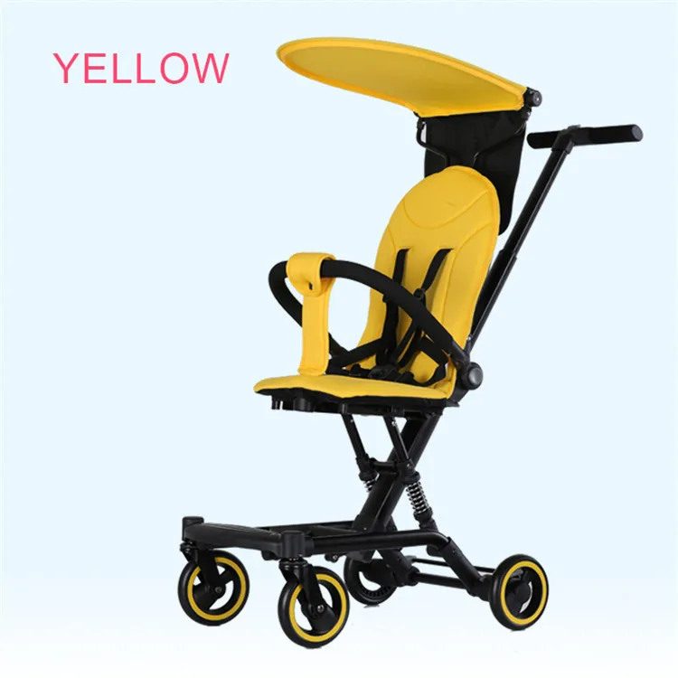 New design compact folding stroller four wheels