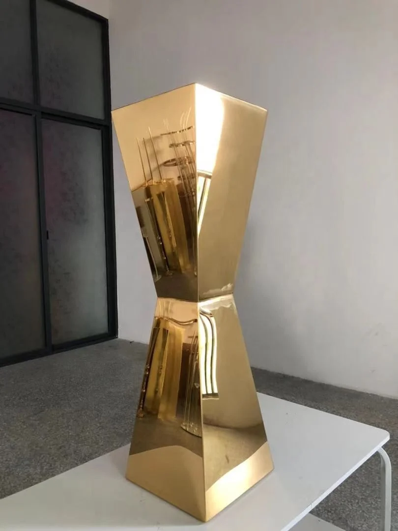 New Design Wedding Decor Centerpiece Gold Stainless Steel Flower Stand