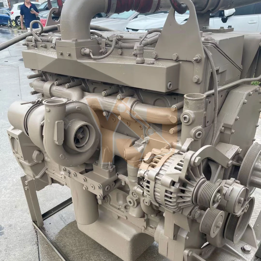 Двигатель QSM11 в сборе Cummins тяжелый экскаватор для Hyundai R450 R480 полные двигатели
