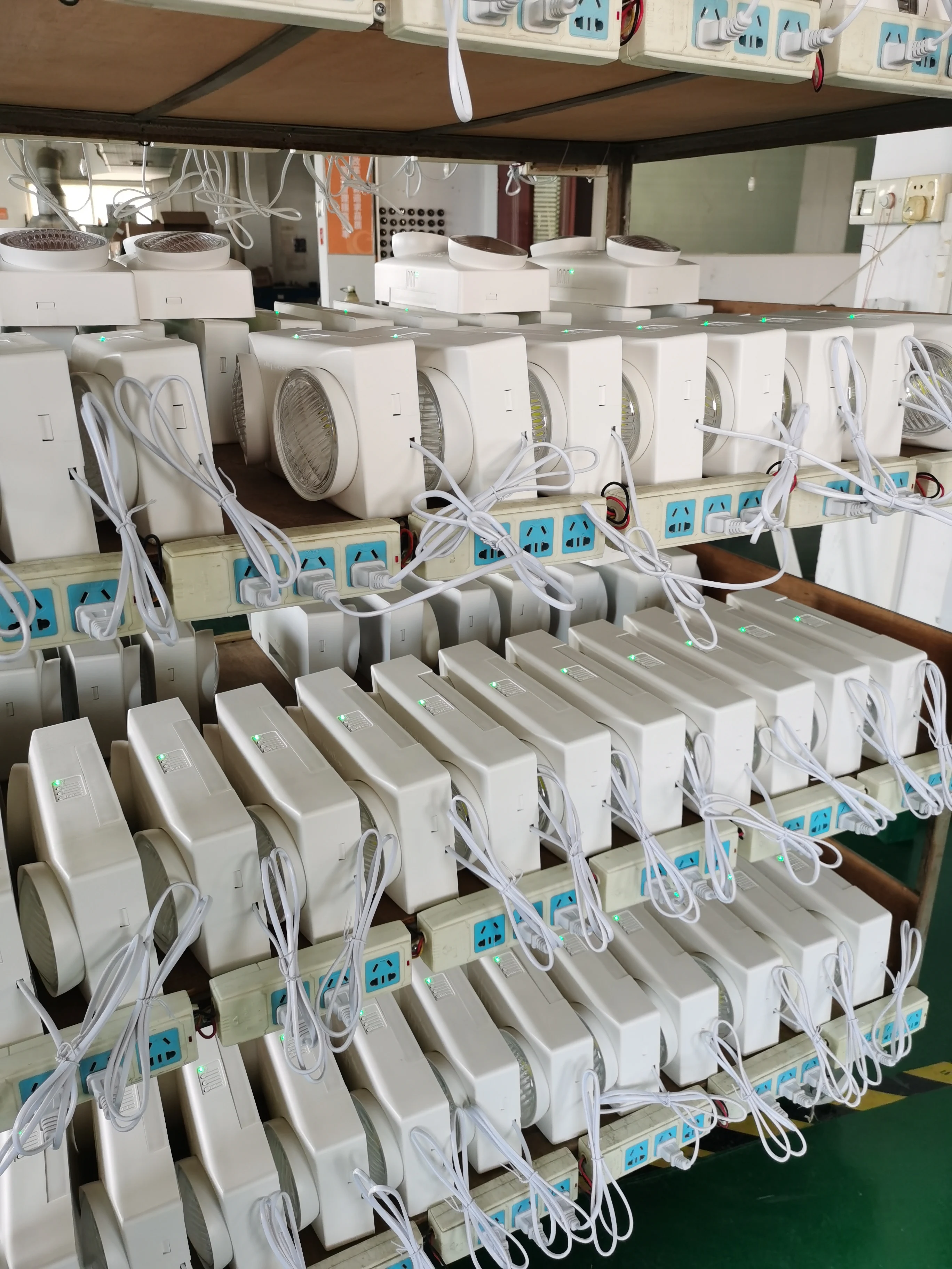 Прямая поставка с завода аварийный свет двойной светодиод 2X3W противопожарная лампа отражатель и Cob для выхода из алюминия 2X3 Вт