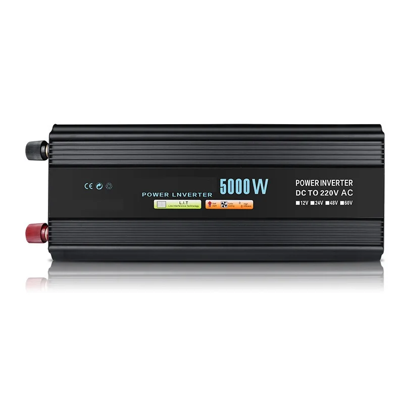Pure Sine Wave inverter 1000W2000w3000W Car Power Inverter DC 12V/24V/48V to AC 100V/110V/220V/230V/240V with LCD display USB3.0