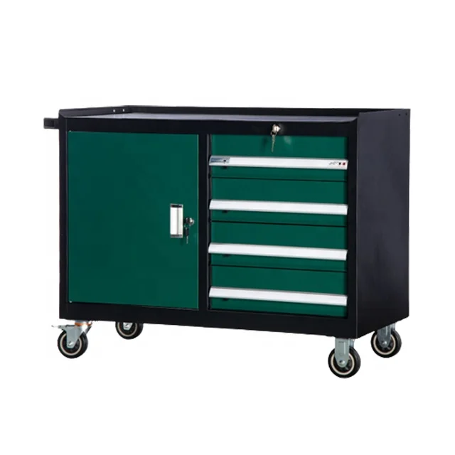Steel garage cabinets tool chest workbench with drawers