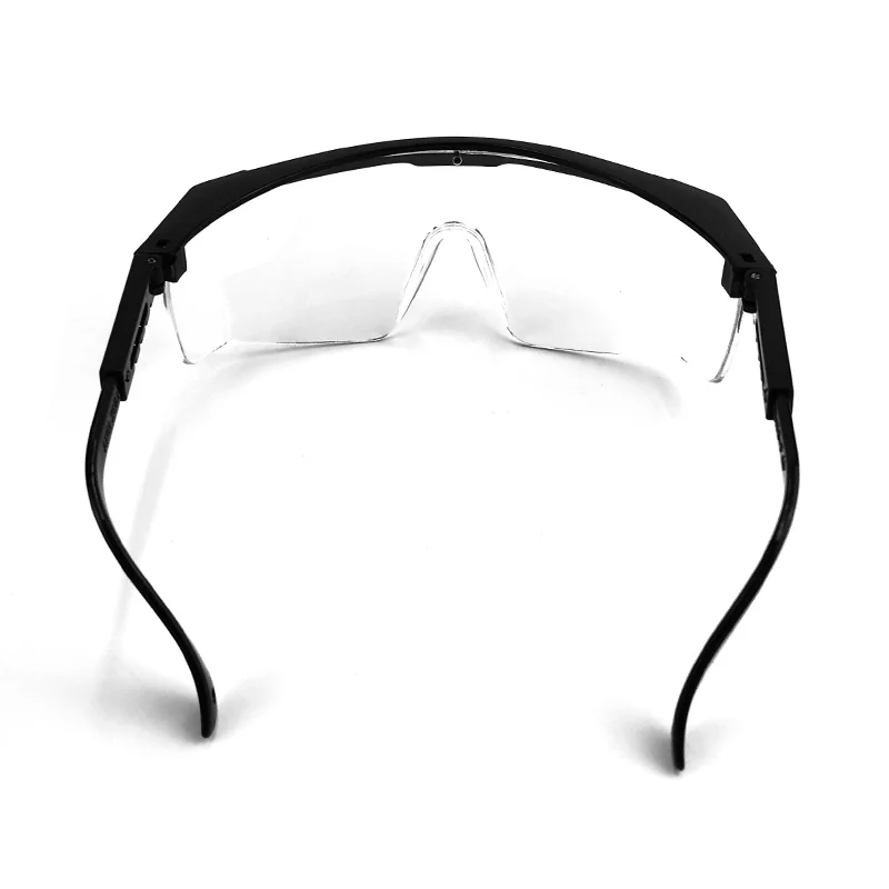 ANT5PPE ANSI Z87 Clear Lens Safety Glasses Anti-Fog & Scratch Resistant Wraparound Coverage Clear Frame Eye Protection Eyewear