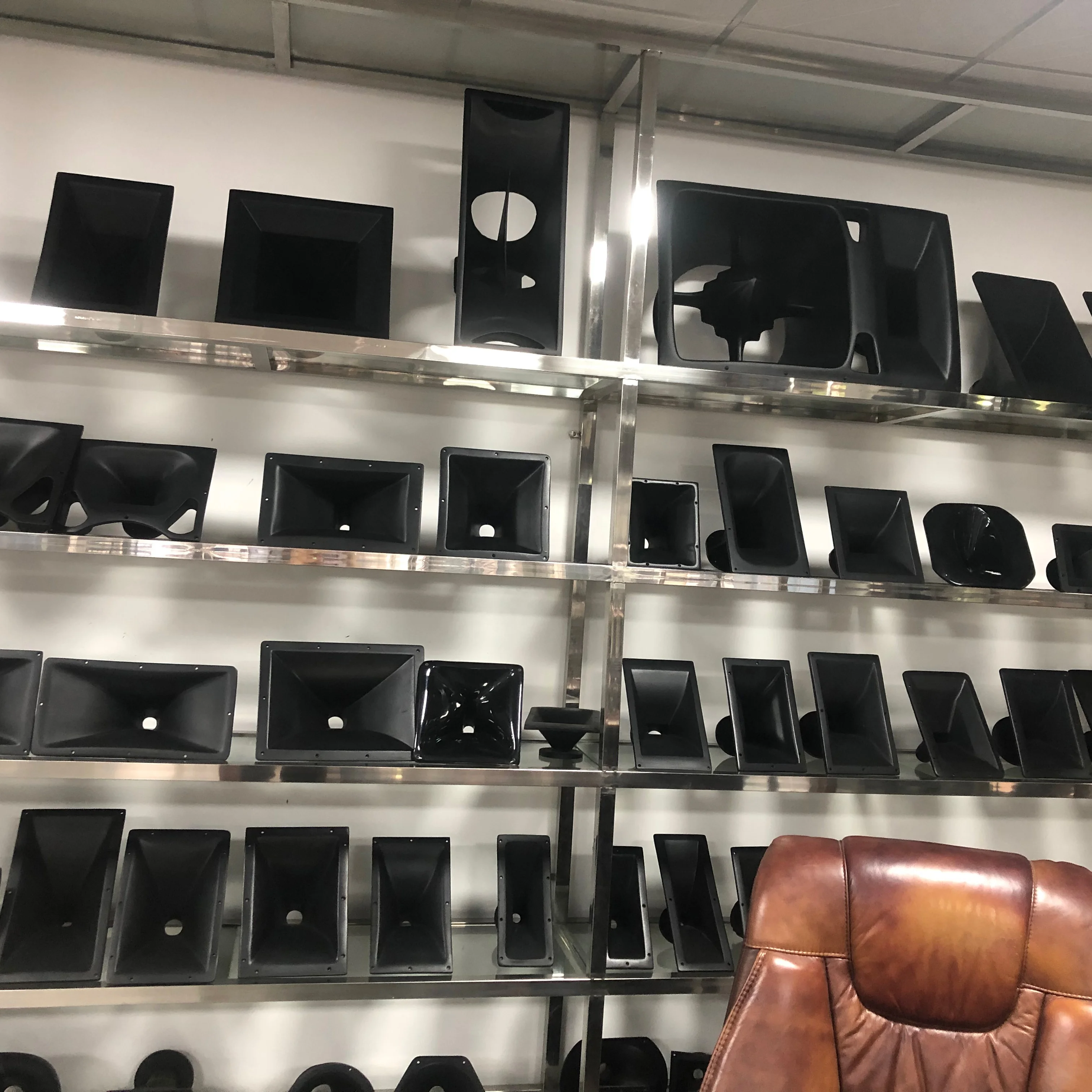 KUANGWU JH908 Tweeter driver speaker accessories throat 105*1058*19mm Square bottom of inner teeth