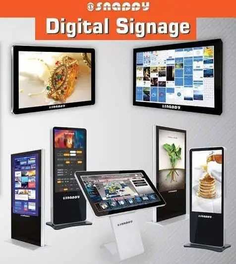 2024 New Cheap Digital Signage Floor Standing Touch Kiosk WiFi LCD Advertising Display for Outdoor Advertising Screen Players