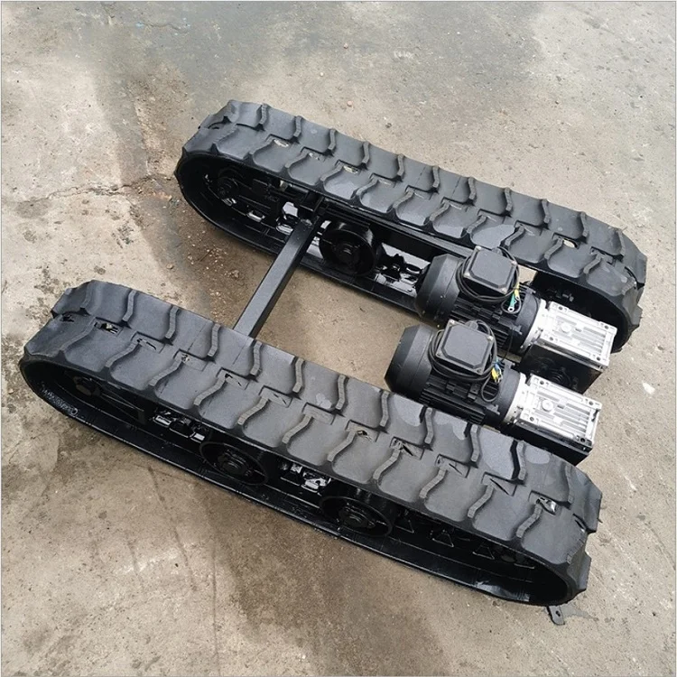 Construction Machinery Accessories Agricultural Small Hydraulic Motor Driven Crawler Chassis
