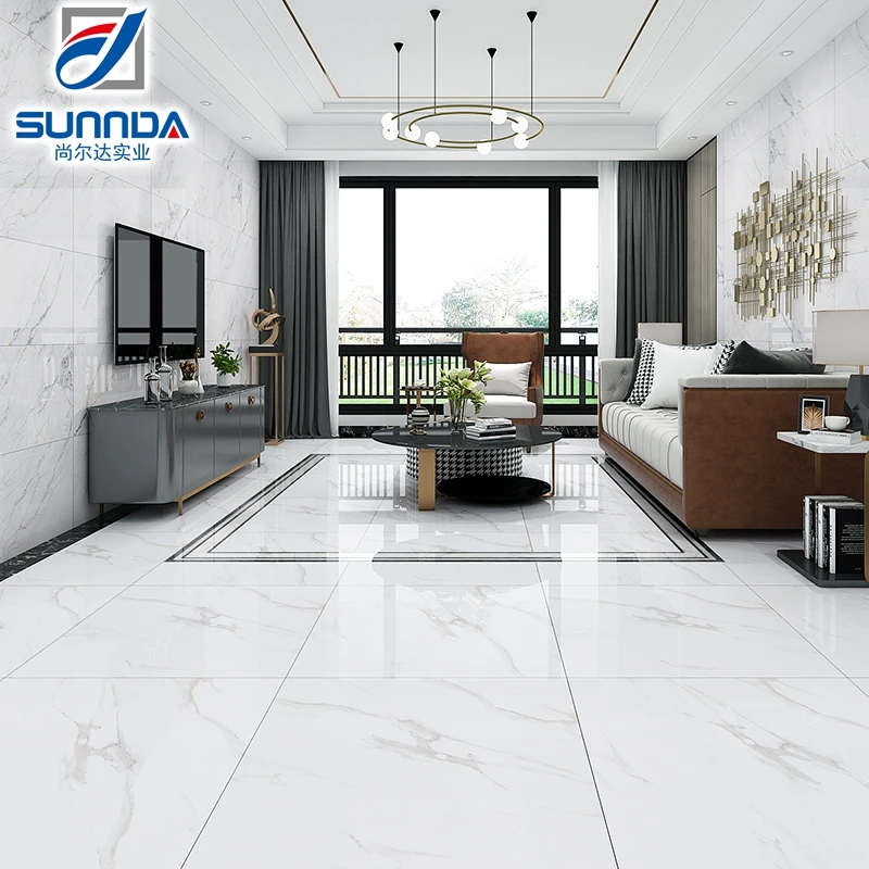 Foshan Quality Factory High Quality Cheap Price New design No MOQ Free Sample Glazed Porcelain Indoor Living Room