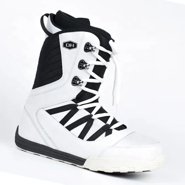 Женские сноубордические ботинки DH STW Boa 18 дюйма, мужская обувь для сноуборда, белые, черные лыжные ботинки для сноуборда