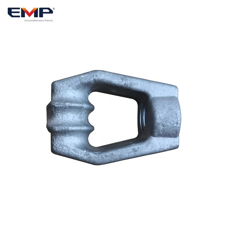 High quality Electric Power Line Hardware Hot Dip Galvanized Thimble Eye Nuts