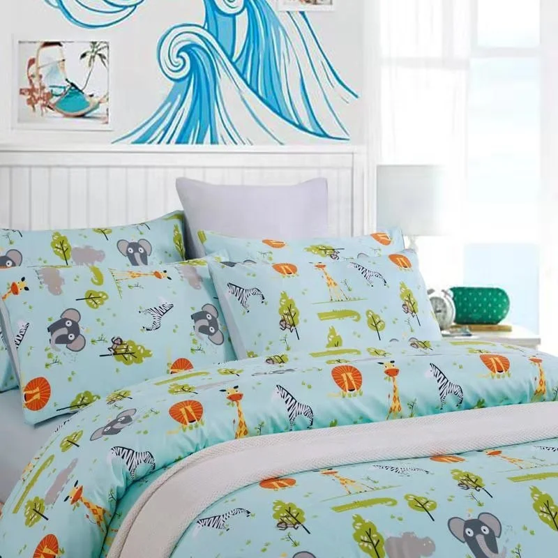 100% Cotton Printed Fabrics 280cm Width for Bedding Use
