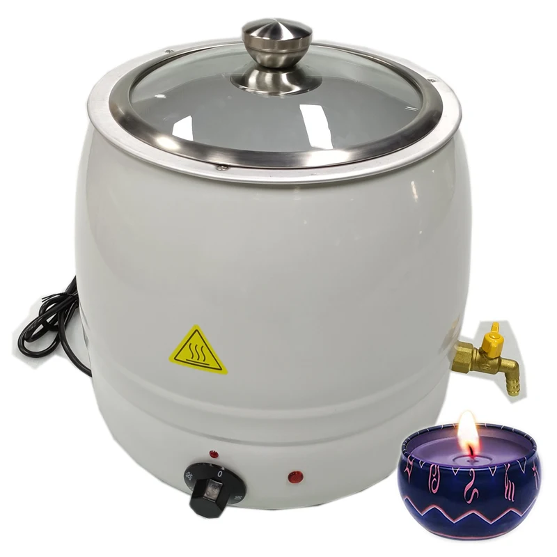 Stainless Steel Wax Melting Pot Machine Warmer Maker Diy Soy Wax Candle Wax Melter for Candle Making