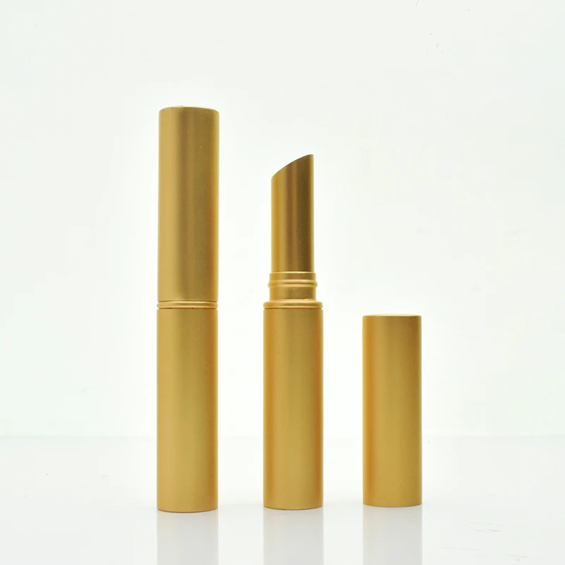 Aluminum tube fine lipstick tube lipstick aluminum lipstick tube metal packaging OEM customized LOGO