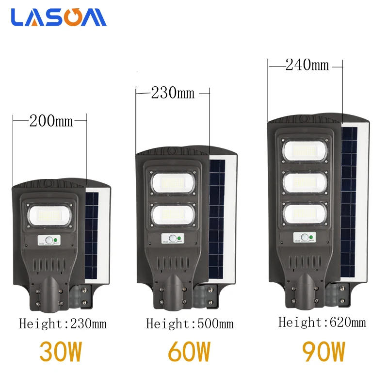 China Supplier Garden Outdoor Solar LED Garden Light 60W LED Street Light