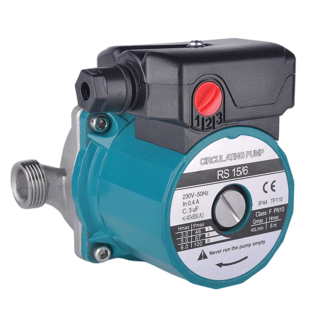 DONGMU RS15-6WL Single Phase circulation 3- speed home Good quality high circulation pump Custom circulation pump OEM