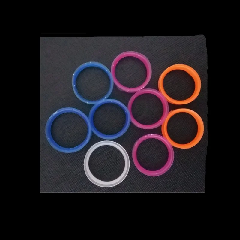 
Colorful Different Sizes Finger Ring Inserts for Hair Scissors 