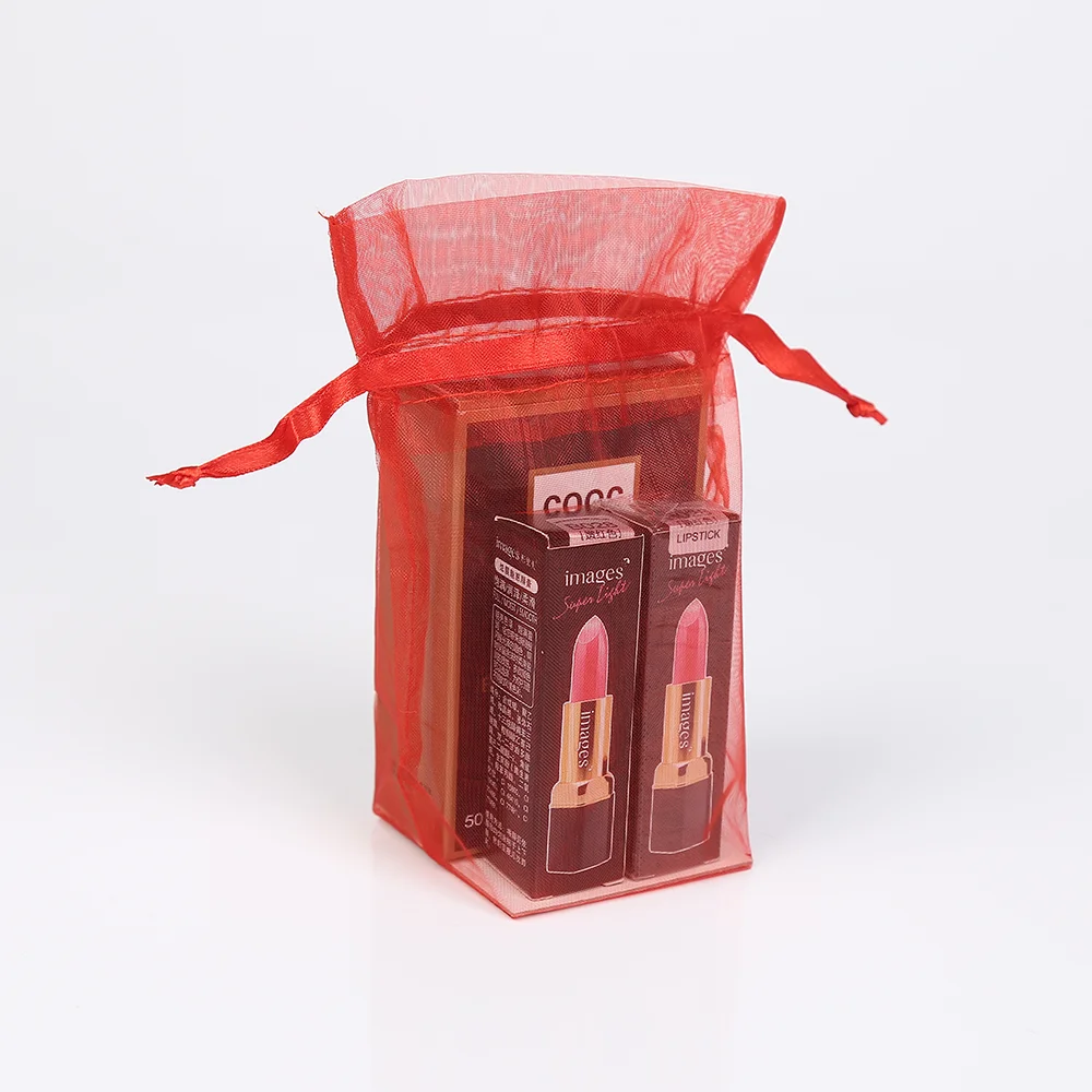 Лидер продаж 2021, оптовая продажа, Подарочный мешочек из органзы на шнурке для свадебной вечеринки